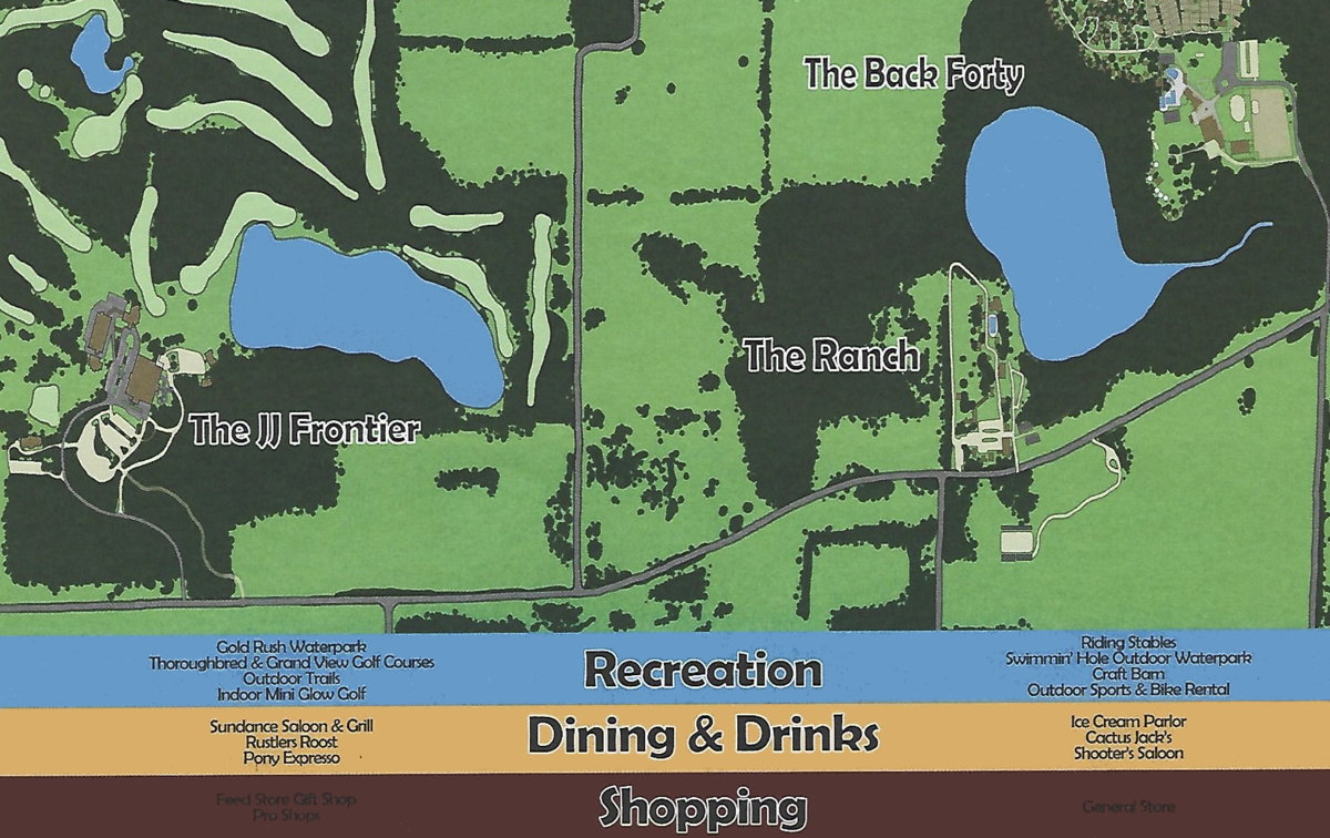 Double JJ Resort Map