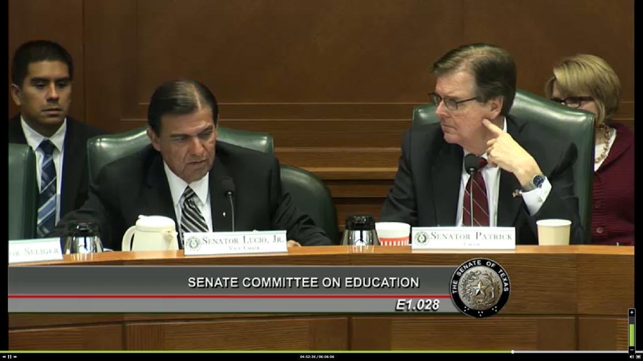 Texas Senate Education Committee