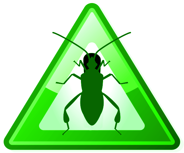 Bug Alert (Green): Bug fixed icon.; bug