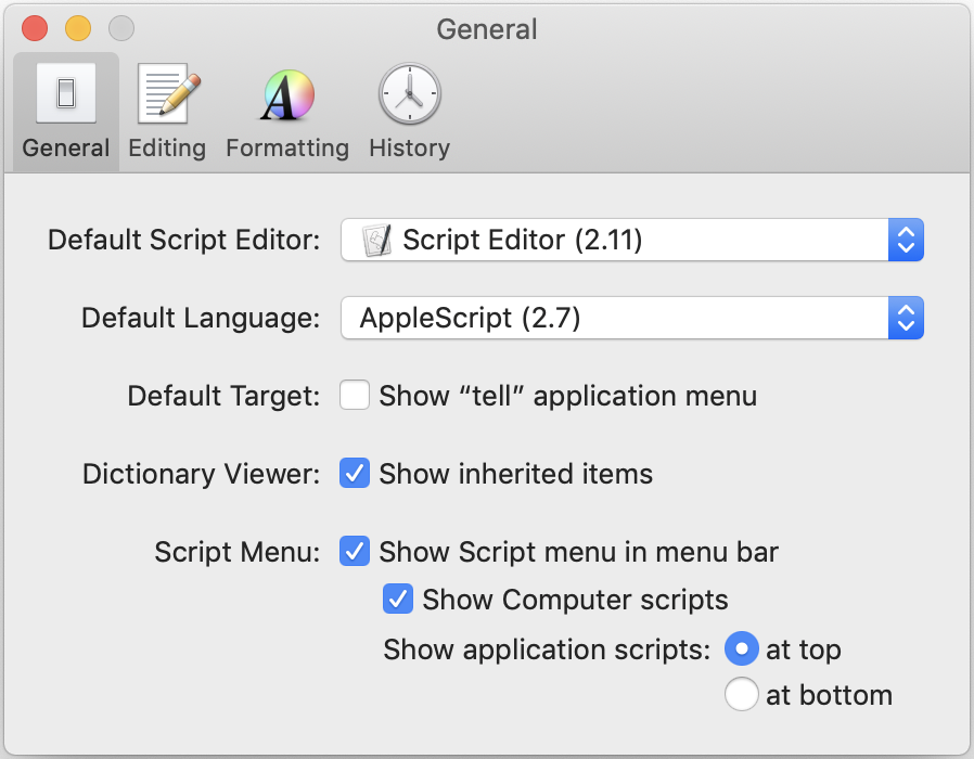 AppleScript Editor: Enable Script Menu