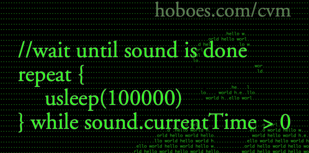 Swift conditional at end: Swift repeat loop with conditional at end of loop, ensuring at least one execution of the loop body.; Swift; loops; Astounding Scripts updates