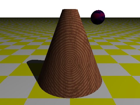 POV-Ray Cone (Small)