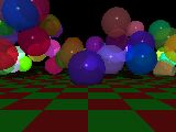 Conditionally colored spheres