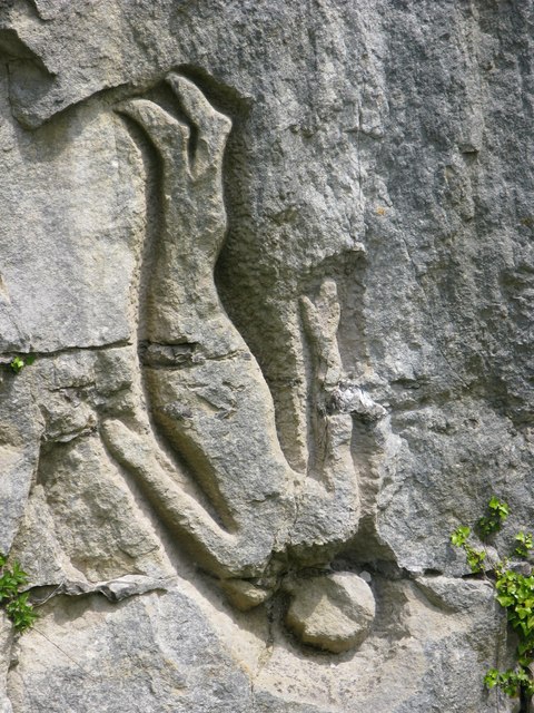 Falling Man of Tout Quarry