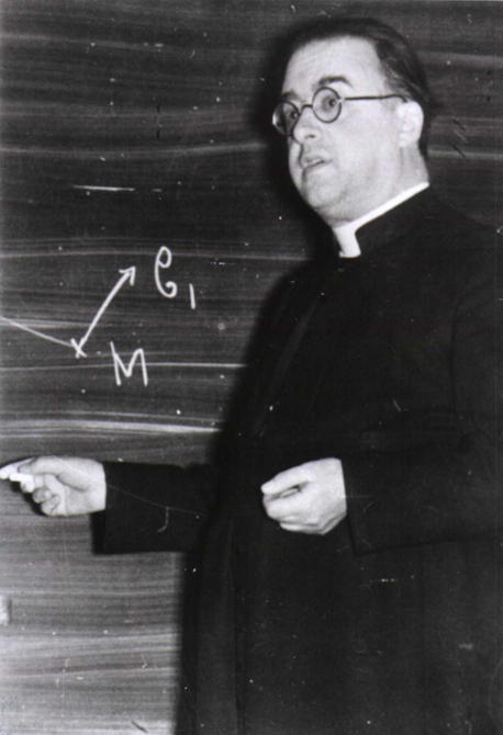 Georges Lemaître: Possibly describing relativity?