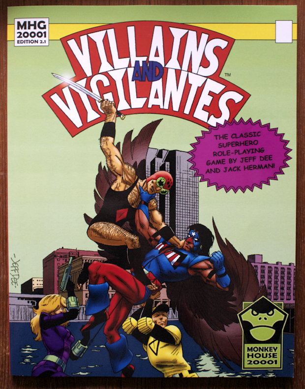 Villains and Vigilantes 2001 cover