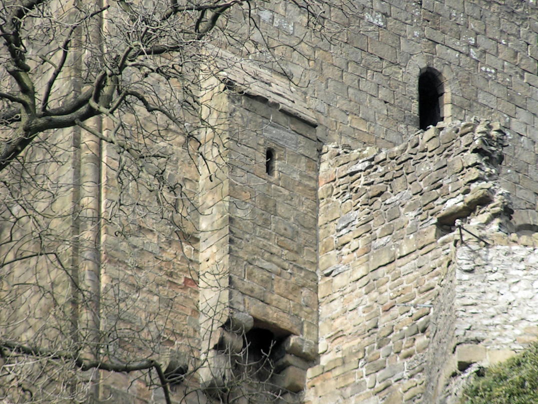 Peveril Castle garderobe