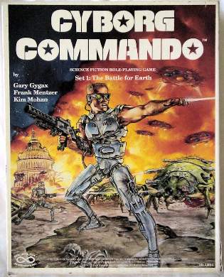 Cyborg Commando cover: Cyborg Commando cover on Rewards and improvement in Dungeons & Dragons