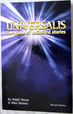 Universalis cover: Universalis cover on Experience in thematic role-playing games