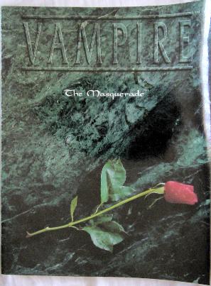 Vampire cover: Vampire cover on Experience in world-based role-playing games