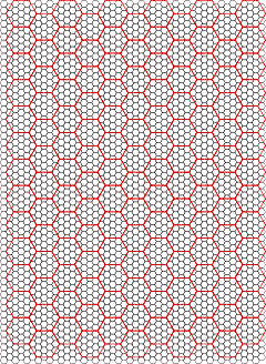 Hex Grid: Hex Grid on Hex and square grids for mapping