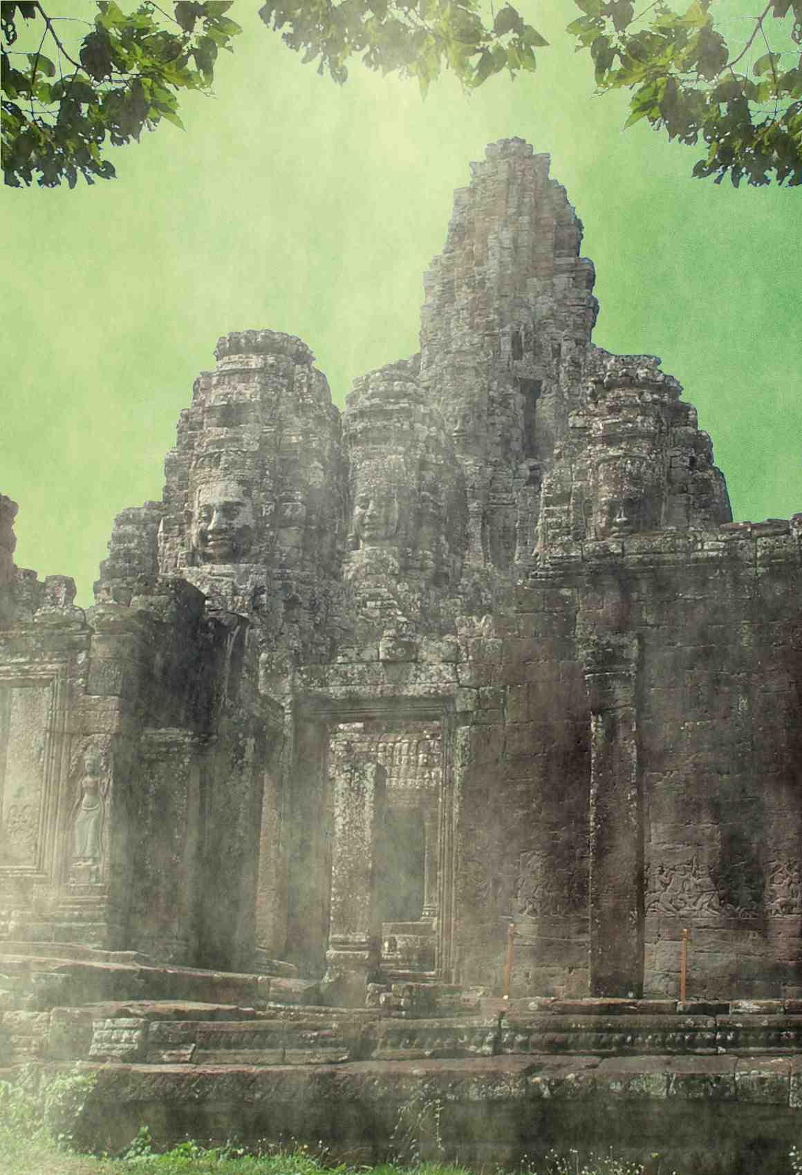 Temple of the Angwat: The temple of the Angwat, of the Yellow Forest on The Road.; Highland; Saurians