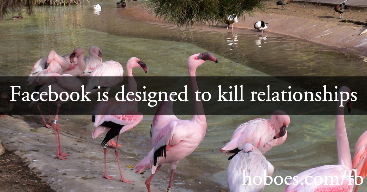 Facebook kills relationships