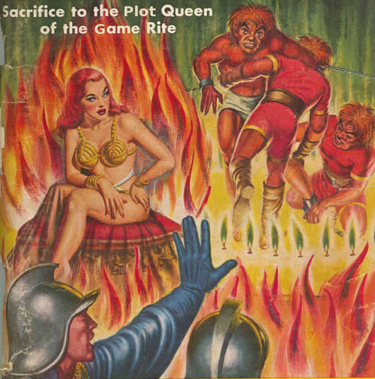 Sacrifice to the Plot Queen: From Science Fiction Reader Number 2.; story