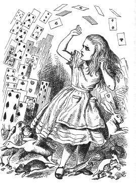 cards: From  of Lewis Carroll’s Alice in Wonderland