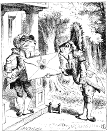 footman: From  of Lewis Carroll’s Alice in Wonderland