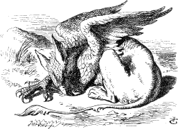 gryphon: From  of Lewis Carroll’s Alice in Wonderland