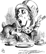 hatter: From  of Lewis Carroll’s Alice in Wonderland