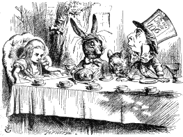 teaparty: From  of Lewis Carroll’s Alice in Wonderland