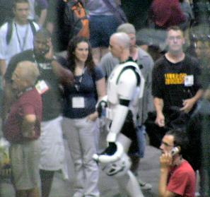 Storm Trooper Hit: Storm Trooper Hit on San Diego Comic-Con 2006