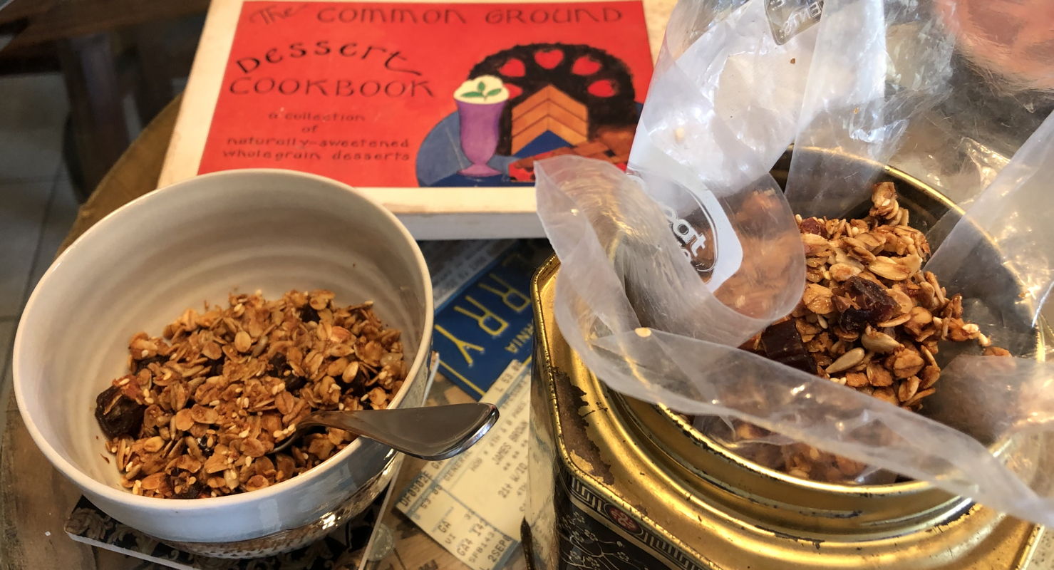 Date-nut granola