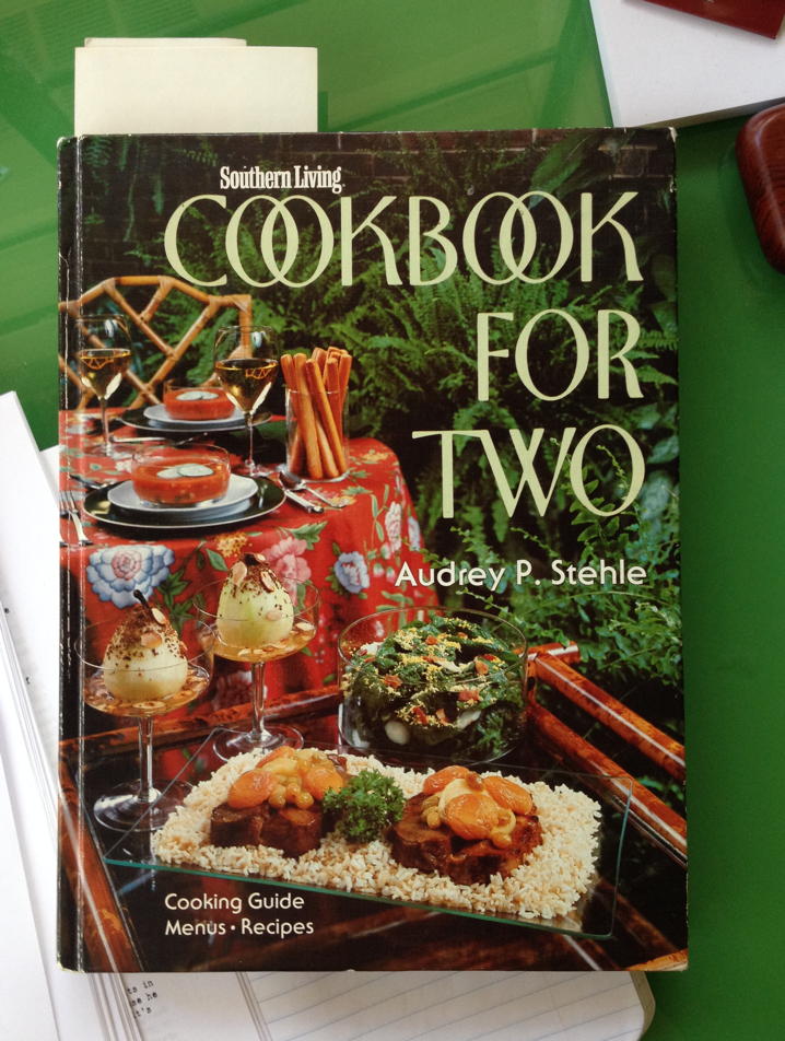 Southern Living Cookbook for Two: Cover for the Southern Living cookbook Cookbook for Two.; cookbooks; Southern Living