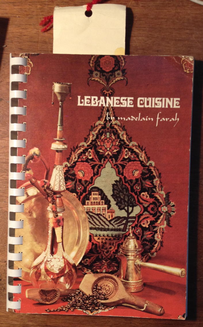 Lebanese Cuisine: Cover for Madelain Farah’s Lebanese Cuisine; cookbooks; Lebanese