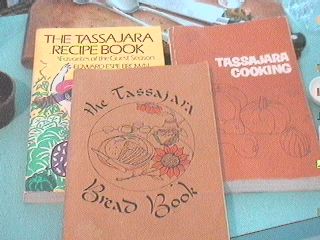 Tassajara cookbooks: Covers from three Tassajara cookbooks.; cookbooks; natural food