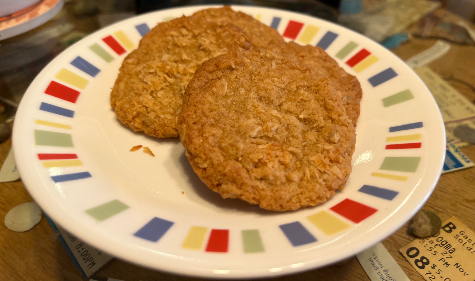 Coconut Oatmeal Cookies