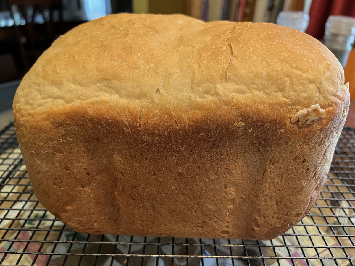 Potato Bread: Potato Bread, from Eddie Doucette’s “You Can Have Fun With Yeast” in the Alton Evening Telegraph of April 4, 1967.; bread; potatoes; Eddie Doucette