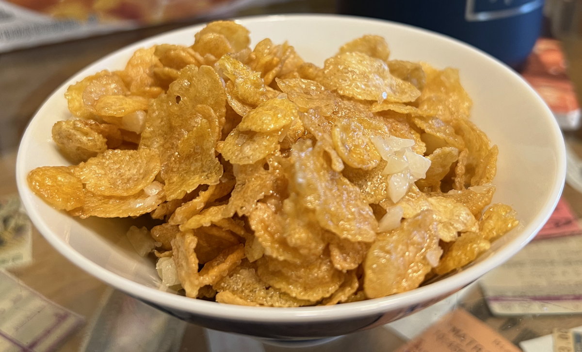 Garlic Cornflakes