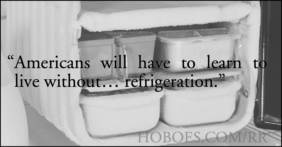 Live without refrigeration