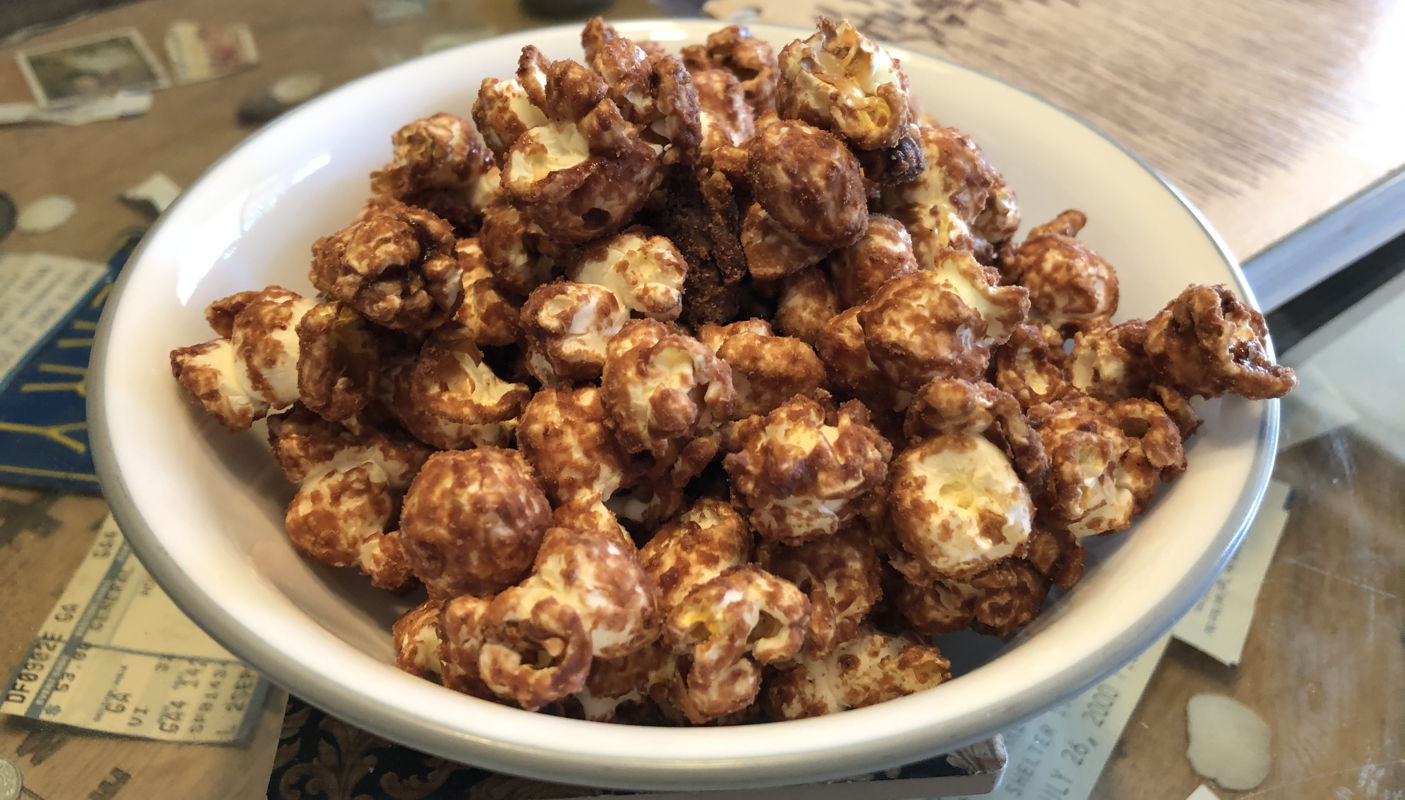 Chocolate popcorn