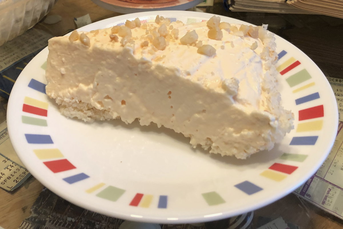 Creamy Orange pie