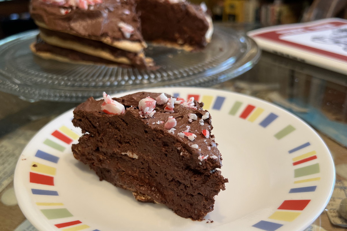 Mocha Peppermint Torte