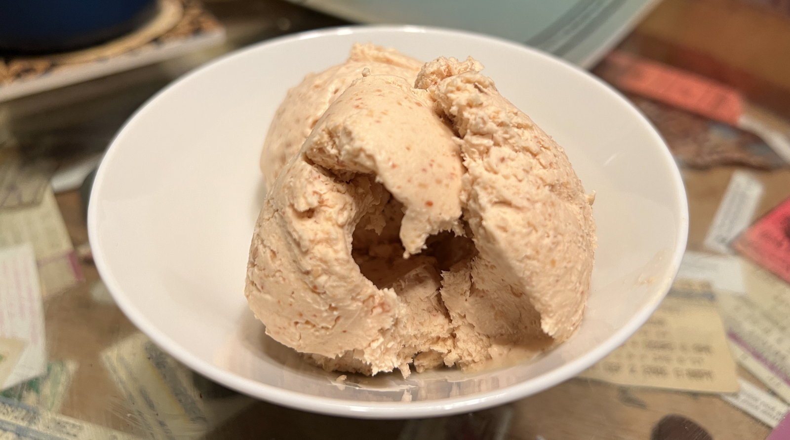 Maple Peanut Butter Ice Cream