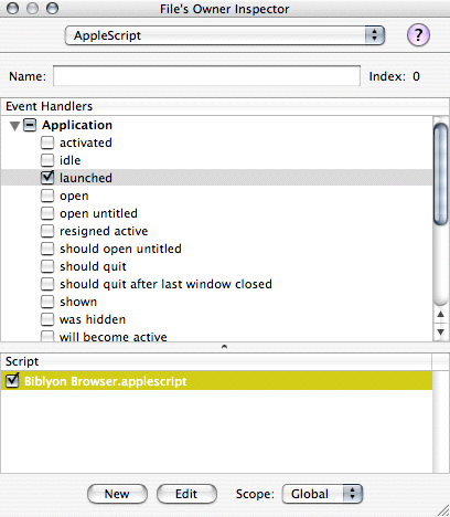 AppleScript Studio Application Handler: AppleScript Studio Application Handler on Create a web browser in AppleScript Studio