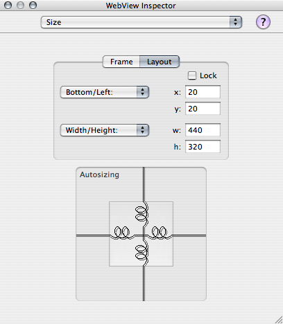 AppleScript Studio Resizable View: AppleScript Studio Resizable View on Create a web browser in AppleScript Studio