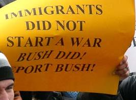 Deport Bush: Deport Bush on Nobody wants immigration reform