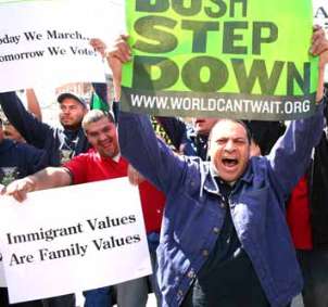 Bush Step Down: Bush Step Down on Nobody wants immigration reform