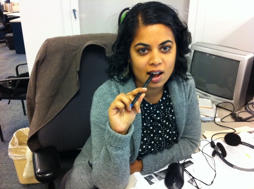 Sandhya Somashekhar: Twitter image of Sandhya Somashekhar, Washington Post writer.; Washington Post