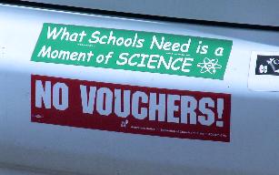 No Vouchers No Science