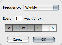 Weekly Recurring Alarm: Weekly Recurring Alarm on iTunes Alarm