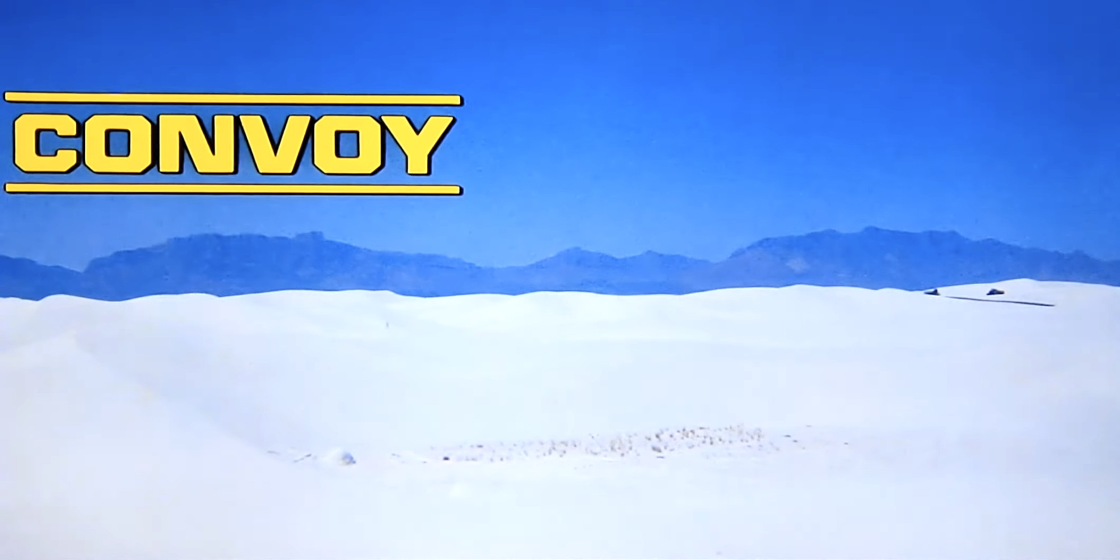 Convoy opening scene: Opening scene to the 1978 movie “Convoy”.; movies; C. W. McCall; Bill Fries; Sam Peckinpah