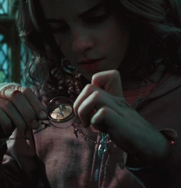 Hermione Granger’s Time Turner: Hermione Granger works the Time Turner.; Harry Potter