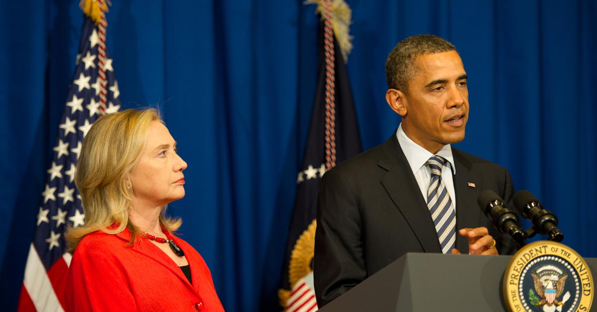 President Obama and Secretary of State Clinton