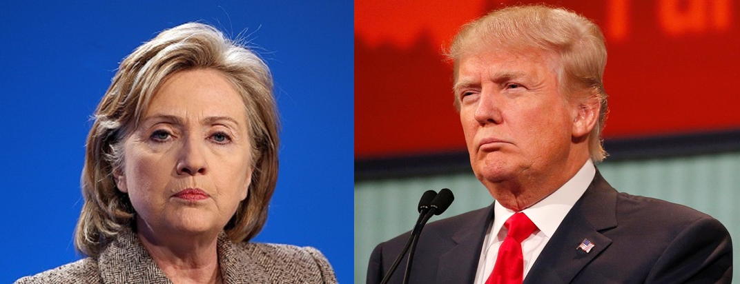 Clinton-Trump: Hillary Clinton and Donald Trump: Separated at Birth?; Hillary Clinton; Election 2016; President Donald Trump