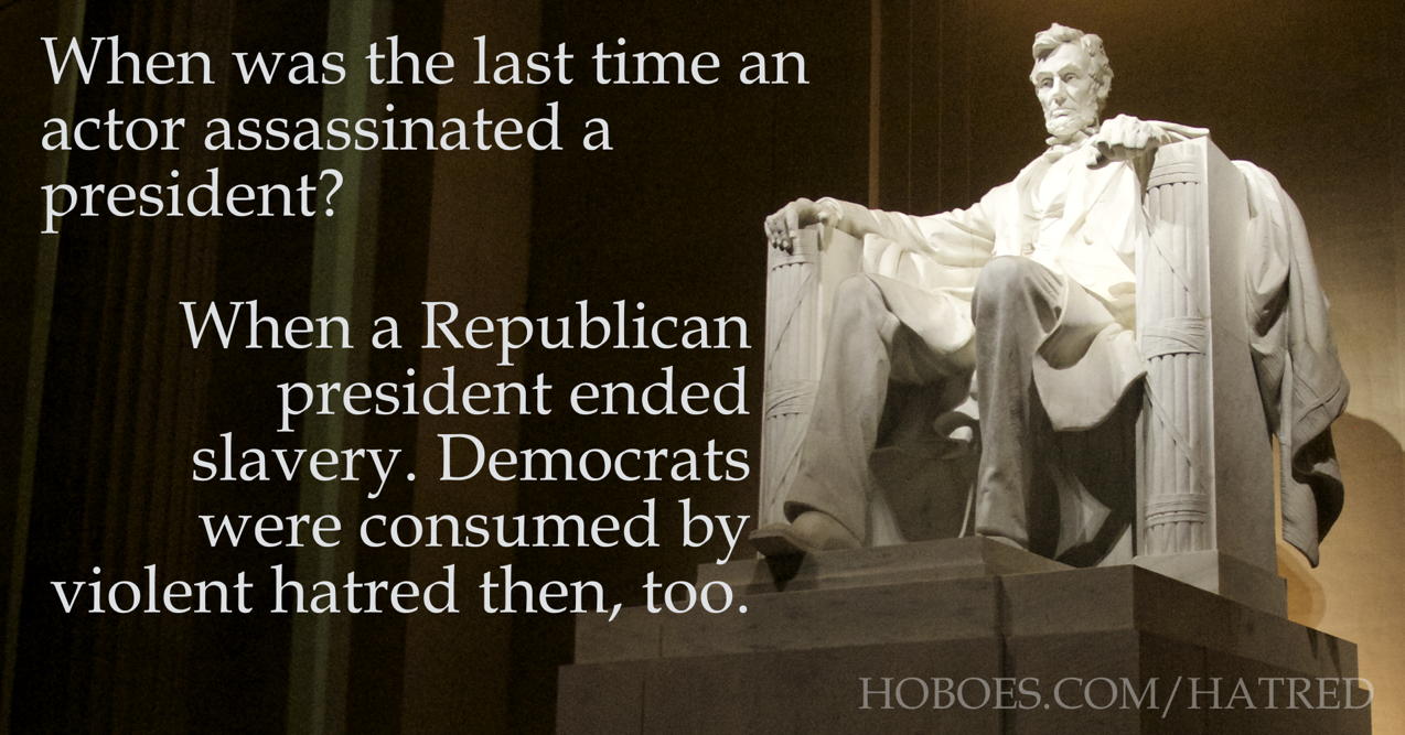 Last time an actor assassinated a president…: When was the last time an actor assassinated a president?; Johnny Depp; assassination; Abraham Lincoln