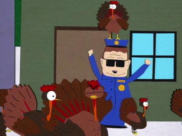 Officer Barbrady: Nothing to see here… move along.; South Park; memes