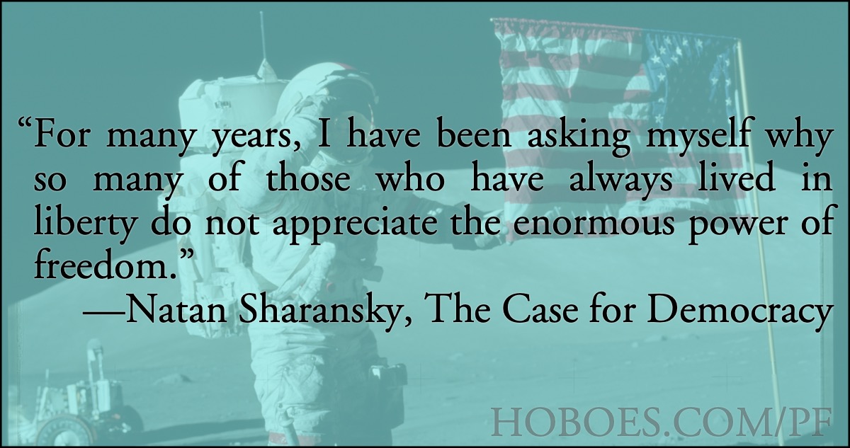 Natan Sharansky: The enormous power of freedom